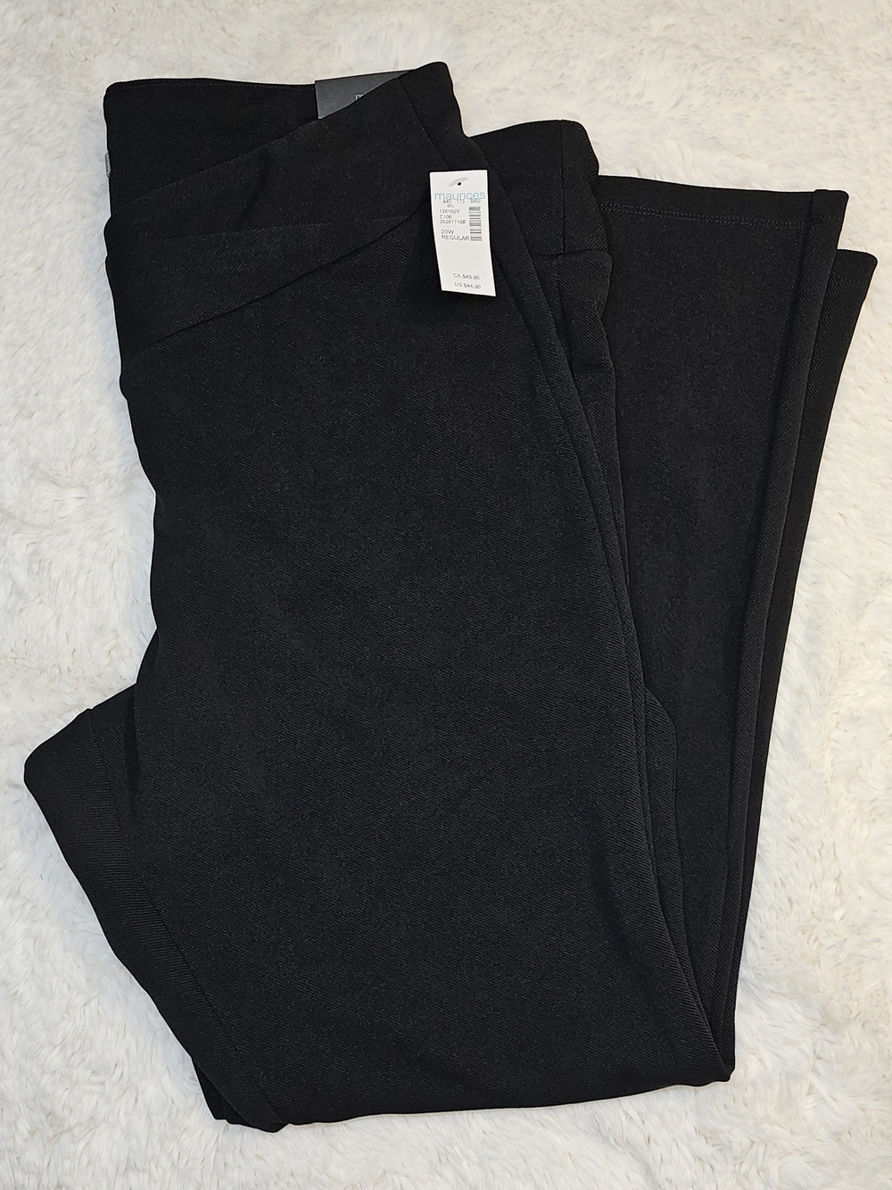 Maurices 20W Regular Flare Crepe Mid-Rise Pants – NWT
